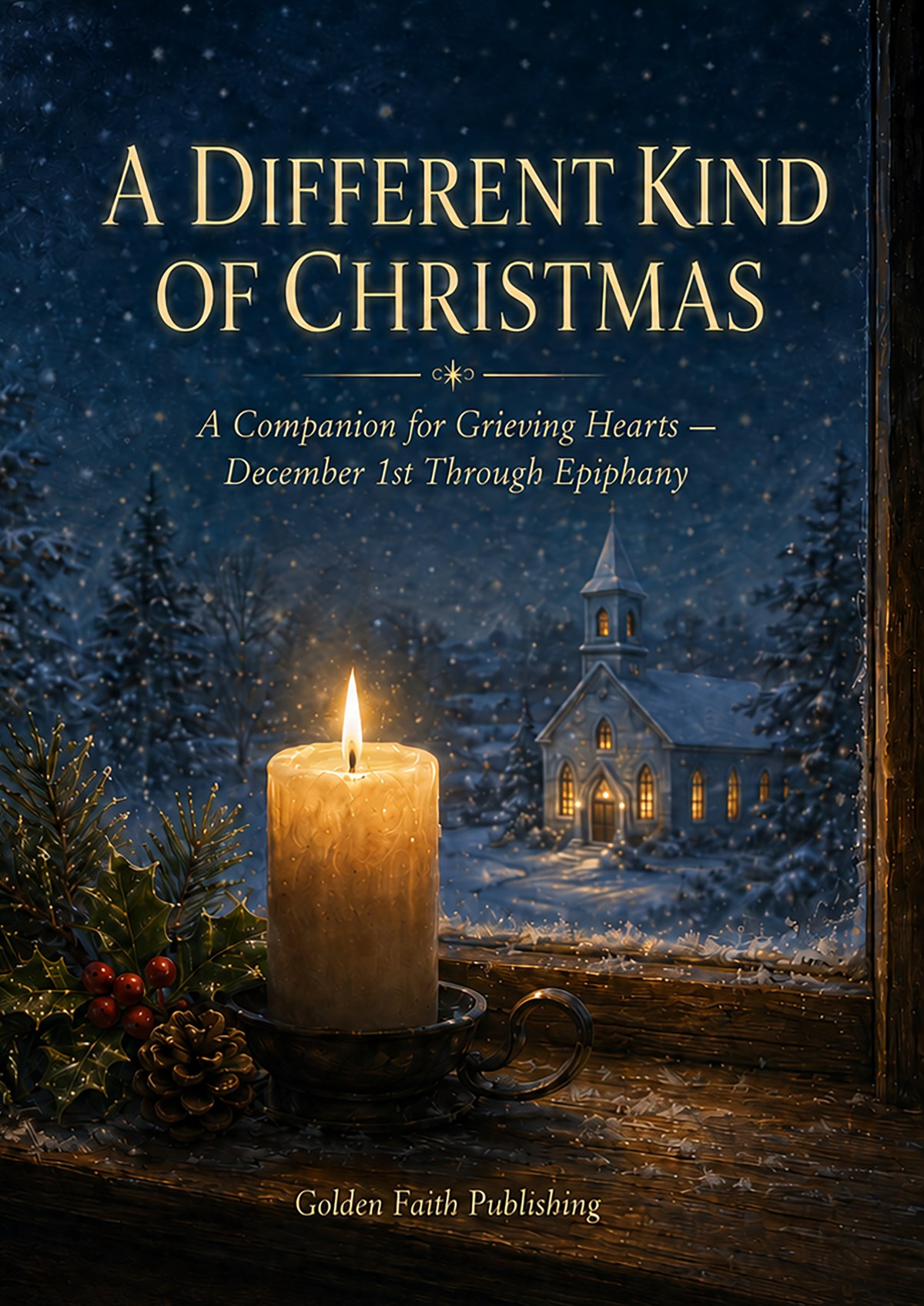A Different Kind of Christmas — A Companion for Grieving Hearts — book cover