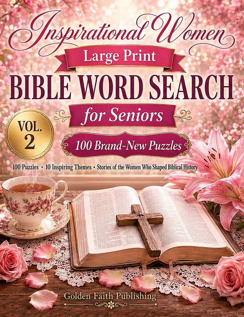 Inspirational Women of the Bible Word Search — Volume 2