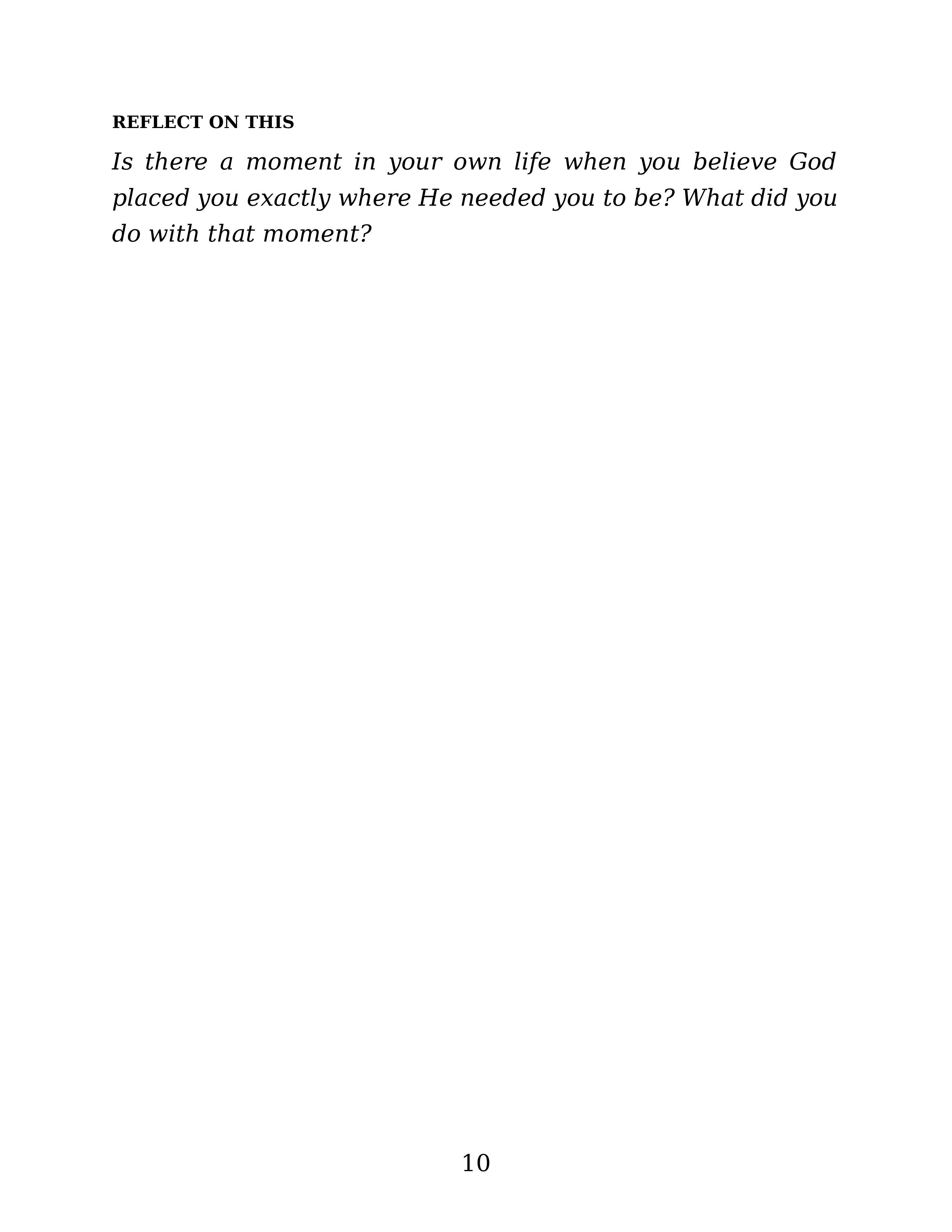 She Believed — Reflect On This journaling prompt